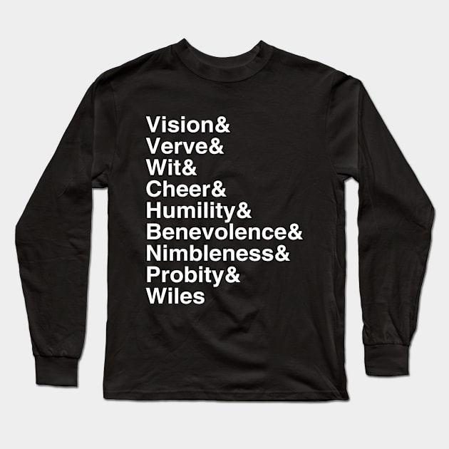 Lumon Core Principles Long Sleeve T-Shirt by AngryMongoAff